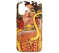 Custodia per iPhone 16 Gustav Klimt - Hygieia Medicine Dea greca della salute