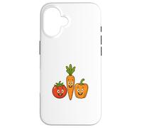 Custodia per iPhone 16 Happy Garden Harvest Trio
