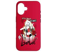 Custodia per iPhone 16 Harley Quinn Good to be Bad Red