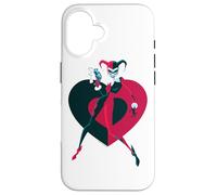 Custodia per iPhone 16 Harley Quinn Heart