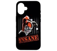 Custodia per iPhone 16 Harley Quinn Insane