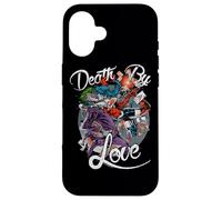 Custodia per iPhone 16 Harley Quinn Joker Death By Love