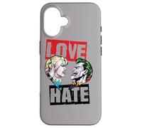 Custodia per iPhone 16 Harley Quinn Joker Love Hate