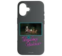 Custodia per iPhone 16 Harley Quinn Pet Hyenas, Bud and Lou