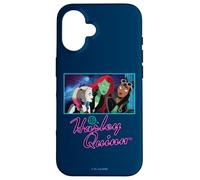 Custodia per iPhone 16 Harley Quinn Poison Ivy and Catwoman, Friends Forever