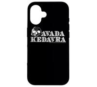 Custodia per iPhone 16 Harry Potter Avada Kedavra Spell