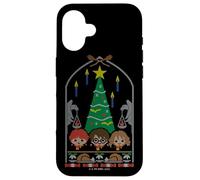 Custodia per iPhone 16 Harry Potter Christmas Dinner Christmas