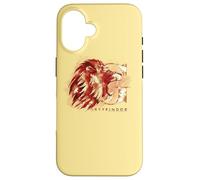 Custodia per iPhone 16 Harry Potter Gryffindor Watercolor