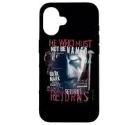 Custodia per iPhone 16 Harry Potter He Who Must Not Be Named Returns