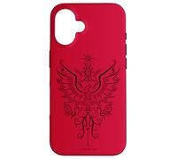 Custodia per iPhone 16 Harry Potter Rising Phoenix