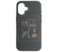 Custodia per iPhone 16 Harry Potter The Monster Book of Monsters