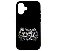 Custodia per iPhone 16 He Has Made Everything Beautiful In Its Time -