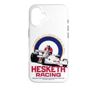 Custodia per iPhone 16 Hesketh Racing Campione del Mondo Britannico Vintage Classic