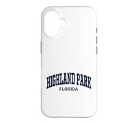 Custodia per iPhone 16 Highland Park Florida Retro