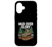 Custodia per iPhone 16 Hiking Trail Trekking Mud Over Glory Boot