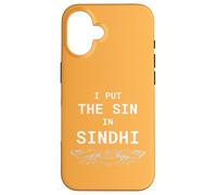 Custodia per iPhone 16 Ho messo il peccato nel sindhi