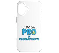 Custodia per iPhone 16 Ho messo il professionista nella citazione di procrastinare