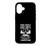 Custodia per iPhone 16 Ho sposato il mio campeggio Buddy Coppie Camper