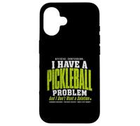 Custodia per iPhone 16 Ho un problema con il pickleball e non voglio una soluzione