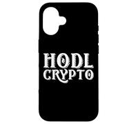 Custodia per iPhone 16 HODL CRYPTO Migliore strategia di investimento in criptovaluta Bitcoin