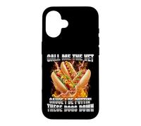Custodia per iPhone 16 Hot Dog Chiamami il veterinario Puttin' Dogs Down Bootleg Fun Glizzy