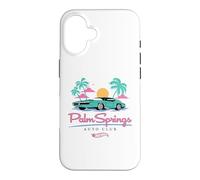 Custodia per iPhone 16 Hot Wheels - Core - Palm Springs Auto Club Riding Car Tramonto