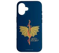 Custodia per iPhone 16 House of the Dragon Sword with Wings