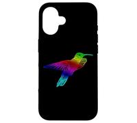 Custodia per iPhone 16 Hummingbird Bird Watcher Flower Wildlife Nature Nectar