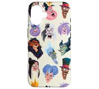 Custodia per iPhone 16 I cattivi Disney I vili volti della malvagità