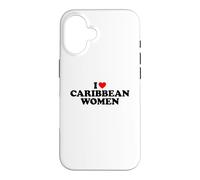 Custodia per iPhone 16 I Love Caribbean Women