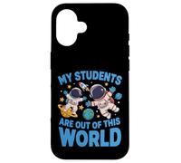 Custodia per iPhone 16 I miei studenti sono fuori dal mondo insegnante
