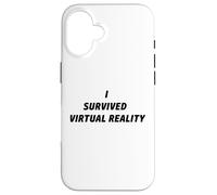 Custodia per iPhone 16 I Survived Virtual Reality Novelty Commemorative VR Games