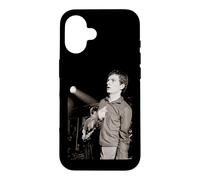 Custodia per iPhone 16 Ian Curtis e Bernard Sumner Joy Division in diretta Martin O'Neill