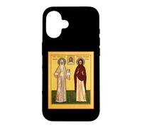 Custodia per iPhone 16 Icona ortodossa di Elisabetta la Nuova Martire
