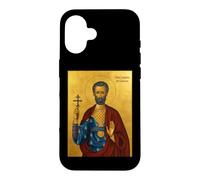 Custodia per iPhone 16 Icona ortodossa di San Longino il Centurione