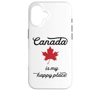 Custodia per iPhone 16 Il Canada è il mio posto felice