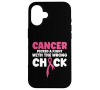 Custodia per iPhone 16 Il cancro ha scelto di combattere con la ragazza sbagliata