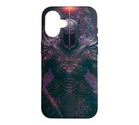 Custodia per iPhone 16 Il cavaliere nero del destino oscuro