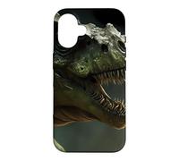 Custodia per iPhone 16 Il dinosauro verde è uno spettacolo epico dalla preistoria