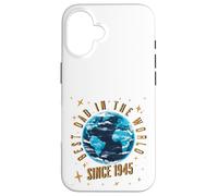 Custodia per iPhone 16 Il miglior papà del mondo non è uno scherzo - Papà dal 1945