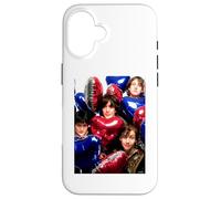 Custodia per iPhone 16 Il mio Bloody Valentine Rock Band Ritratto Di AJ Barratt