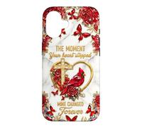 Custodia per iPhone 16 Il momento in cui il mio cuore è cambiato per sempre Memorial Cardinal