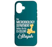 Custodia per iPhone 16 Il nostro dipartimento di microbiologia si basa sul suo stafilococco ex cellulare