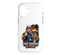 Custodia per iPhone 16 Il server va bene Supporto IT Umorismo
