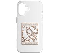 Custodia per iPhone 16 Il suo occhio è sul passero Vintage