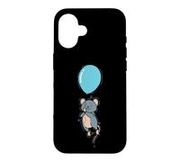 Custodia per iPhone 16 Il topo si blocca sul palloncino