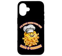 Custodia per iPhone 16 I'm Just Here For The Mac And Cheese - Funny Macaroni Lover