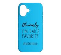 Custodia per iPhone 16 I'm My Dad's Favorite Funny Daughter-Son Child Gift