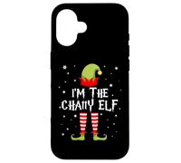 Custodia per iPhone 16 I'm The Chatty Elf Funny Christmas Matching Family Group