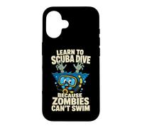Custodia per iPhone 16 Imparare A Immersione Zombie Umorismo Avventura Subacquea